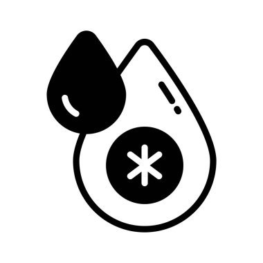 Kan bağışı gösteren kabartma biçiminde simge kullanmaya hazır