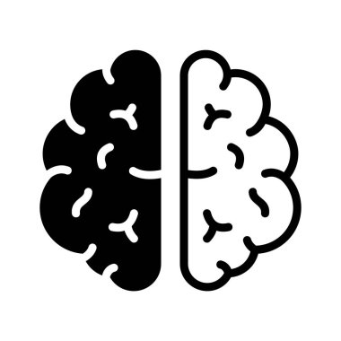 İnsan beyni anatomisinin glifli simgesine bakın.