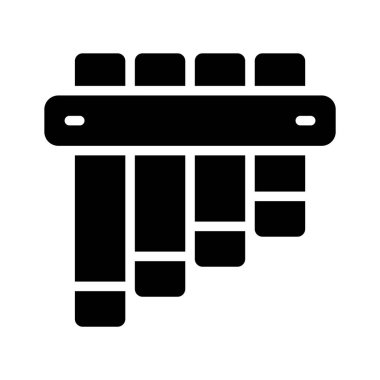 Bir zampona flütünün büyüleyici bir simgesi.