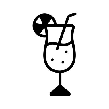 Kokteyl içeceğinin görsel çekiciliği.