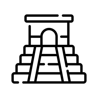 itza simgesini gösteren kişiselleştirilebilir bir taslak simgesi