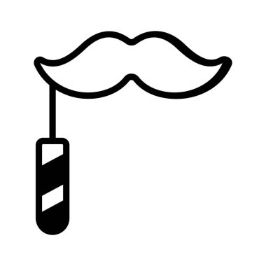 Eğlenmek için şu sahte bıyık sembolünü al.