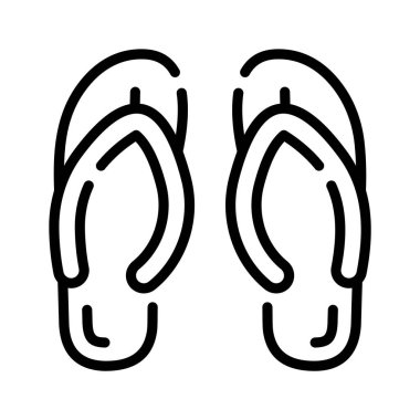 Bu parmak arası terlik simgesine bir göz atın