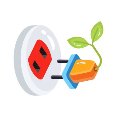 Prizli eko prizini gösteren 2D simge