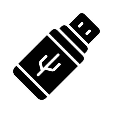 usb veri depolamasının sağlam bir biçim simgesi