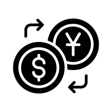 Para değiş tokuşunun sembolü, düzenlemesi kolay.