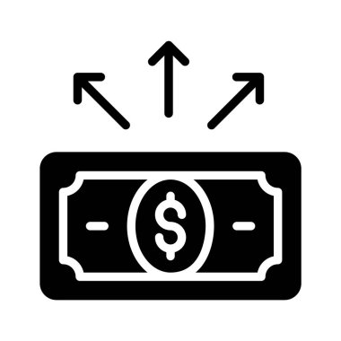 Para dağıtım ağını gösteren bir kabartma biçimi simgesi