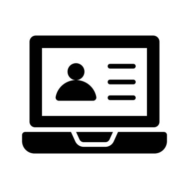 Etkileşimli kullanıcı portalının katı bir biçim simgesi