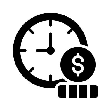 Zamanlanmış taksitleri gösteren bir glyph biçim simgesi