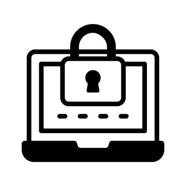 Parola koruma kilidini gösteren bir glyph biçim simgesi