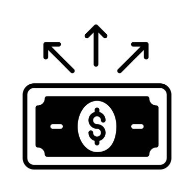 Para dağıtım ağını gösteren bir kabartma biçimi simgesi