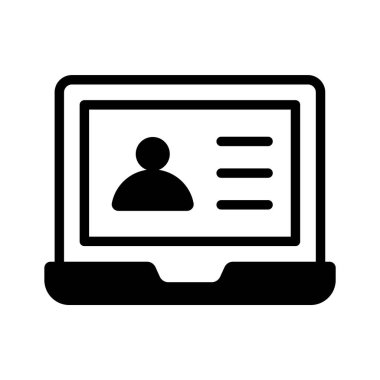 Etkileşimli kullanıcı portalının katı bir biçim simgesi