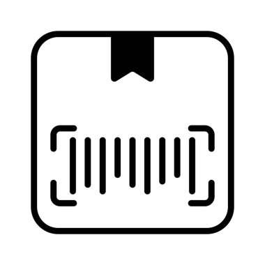 Ürün kodunun premium glyph biçim simgesini indir