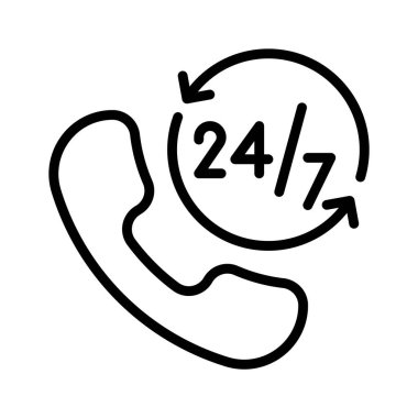 Çağrı servisinin kabartma biçiminde tasarlanmış kullanışlı bir simgesi