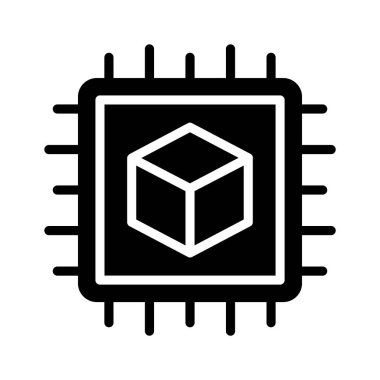 Gelişmiş 3D çipli düzenlenebilir bir sembol