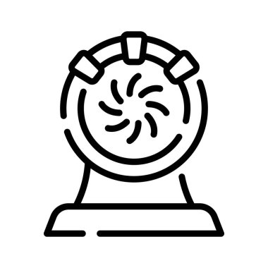 Gelecekçi portalın büyüleyici bir doğrusal simgesi