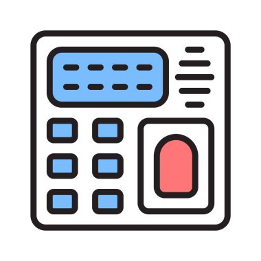 Biyometrik makinenin bu inanılmaz doğrusal simgesini al