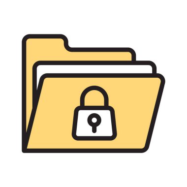 Kilitlenmiş güvenli dizini gösteren satır biçimi simgesini düzenlemek kolay