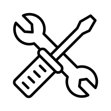 Teknik destek simgesi taslak biçiminde yaratıcı bir şekilde tasarlandı