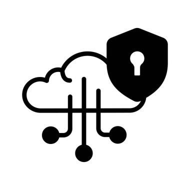 Şu güvenli bulut simgesine bir bakın.