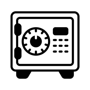 Banka kasasının kabartma biçiminde tasarlanan son simgesi