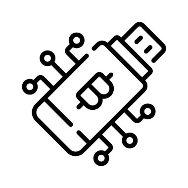 Bitcoin usb sürücüsünün ana simgesine bakın