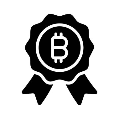 Bitcoin ödül rozetinin simgesini düzenlemek kolay