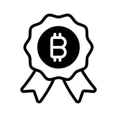 Bitcoin ödül rozetinin simgesini düzenlemek kolay