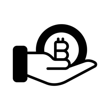 Bitcoin vermenin bu simgesini al, düzenlemesi kolay