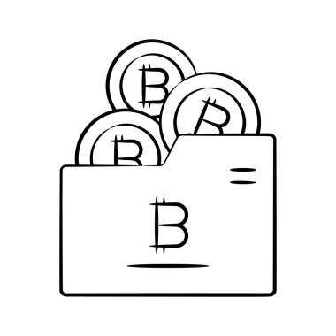 Bozukluklarla dolu Bitcoin dizini, el çizimi biçiminde dizayn edildi