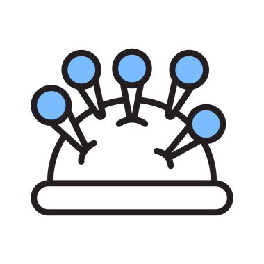 Pin tutucu simgesi premium indirme için hazır