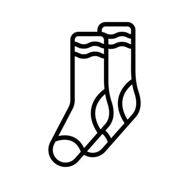 Moda çoraplarının kullanışlı satır simgesini kontrol et