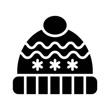 Kış beresinin büyüleyici bir simgesi.