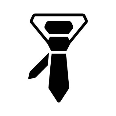 Resmi kravat tasvir eden kabartma simgesini düzenlemek kolay