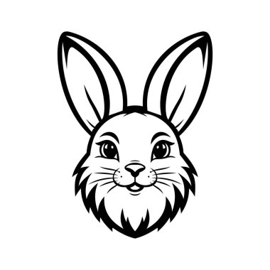 Tavşan maskotunun şirin bir simgesi.