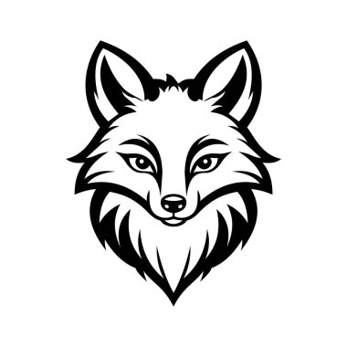 Tilki maskotunun akıllı bir simgesi.
