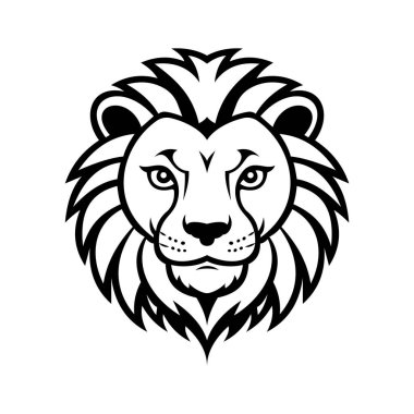 Aslan maskotunun kükreyen simgesi.