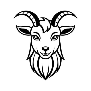 Koç başlı maskotun kıvrımlı bir sembolü.