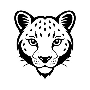 Çita suratlı maskotun hızlı bir simgesi.