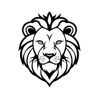 Aslan maskotu ikonunun güçlü bir sembolü