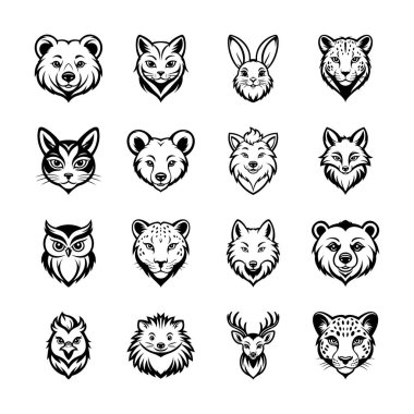 Bu inanılmaz hayvan maskotu simgelerini alın.