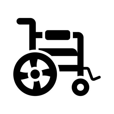 Destekli tekerlekli sandalye hareketliliğinin modern bir simgesi.