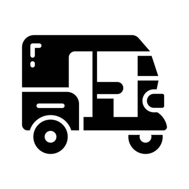 Üç tekerlekli tuk tuk simgesini düzenlemek kolay