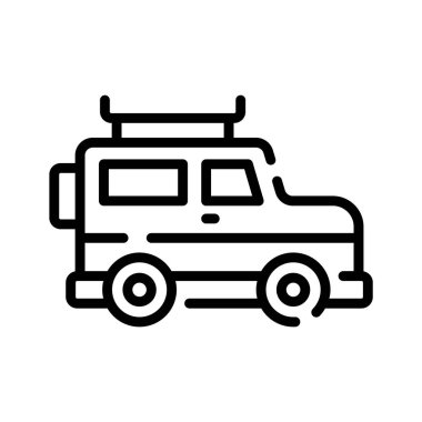 Sağlam cip modelinin büyüleyici bir taslak simgesi