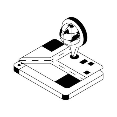 Bu konum izometrik biçim simgesine bir bakın