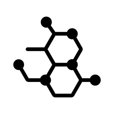 Moleküler bağlanma yapısının kişiselleştirilebilir bir simgesi