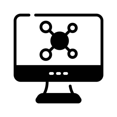 Biyokimya simgesi yaratıcı bir şekilde kabartma biçiminde tasarlandı