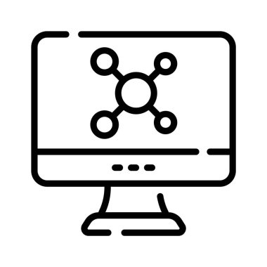 Biyokimya simgesi satır biçiminde tasarlandı