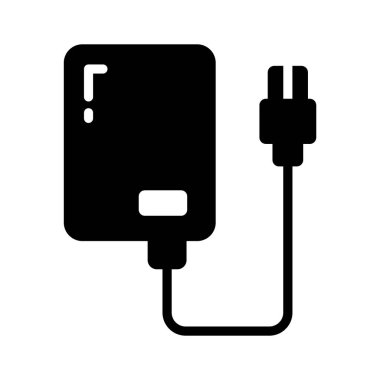 Harici sabit diskin modern bir simgesi