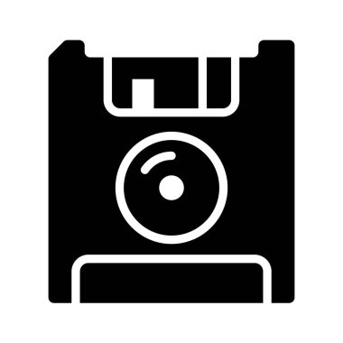 Disket yedeklemesinin simgesi görsel olarak bağlanıyor